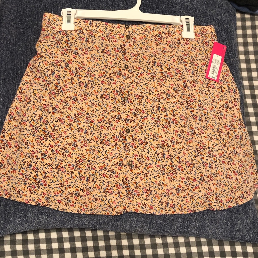 Xhilaration Floral Skirt